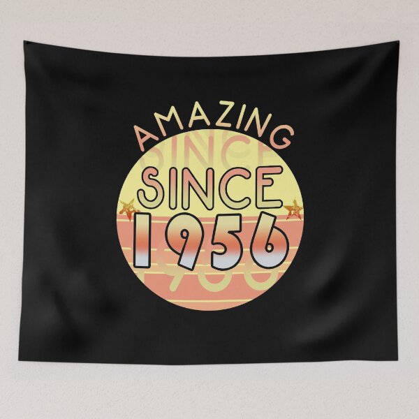 Item preview, Amazing since 1956 // Sunset Birthday Design designed and sold by PGPshop.