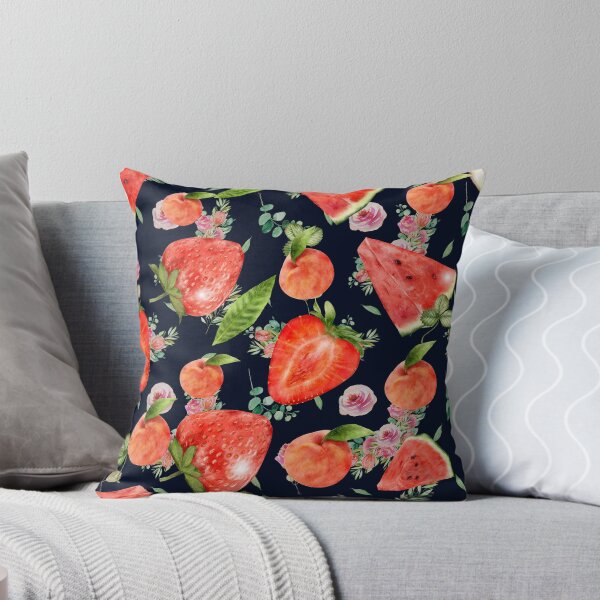 Item preview, Juicy print with watermelons, strawberries, and peaches. designed and sold by TanitaSib.