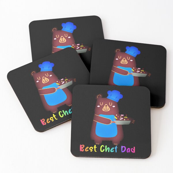 Item preview, BEST CHEF DAD | BEAR CHEF DAD designed and sold by NATUREZONE.