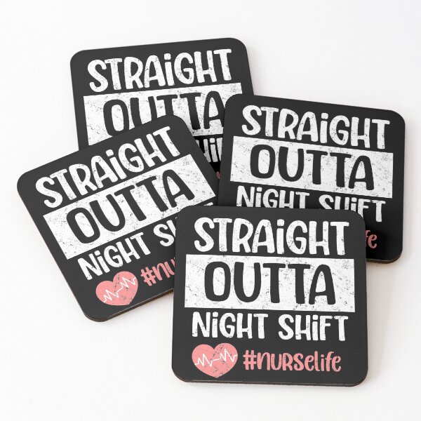 Item preview, Straight Outta Night Swift, Nurse Gift designed and sold by FuntasticDez.