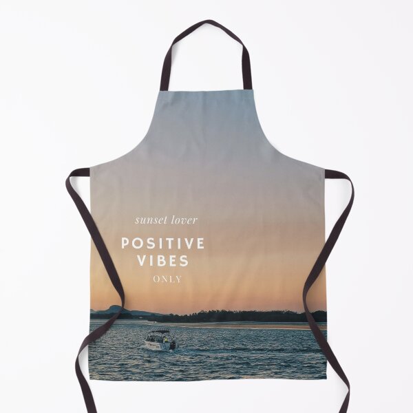 Item preview, Positive Vibes only for Sunset lover | Sunshine Coast Vibes | Colorful sunset | River and Sunset designed and sold by Manoondaly.