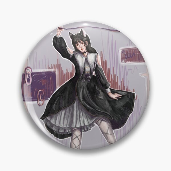 Item preview, Cute asian girl with cat's ears in cute loli dress designed and sold by darkmoonlight-.