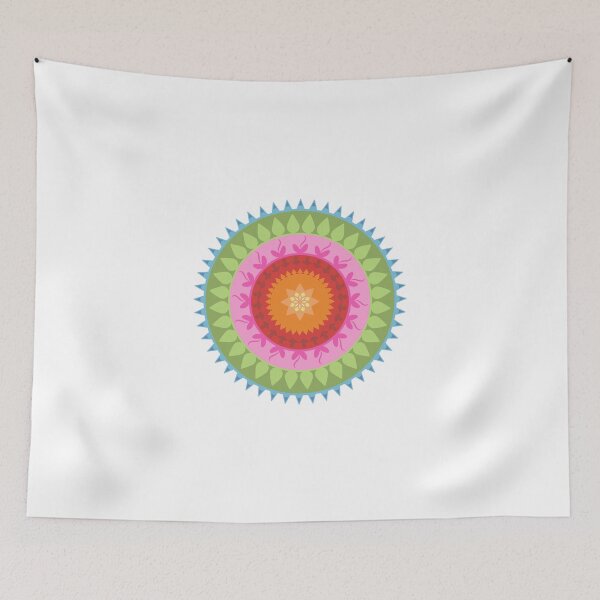 Item preview, Colorful Mandala Rainbow 2 designed and sold by sophiedziovalas.