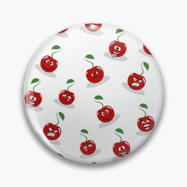 Item preview, Patrón de emoticonos de cereza designed and sold by NewagePatterns.
