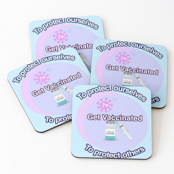 Item preview, Get Vaccinated protect everyone designed and sold by Drawourdestiny ..