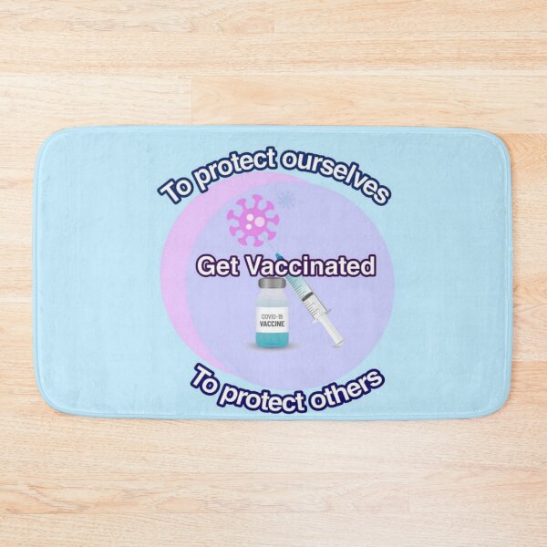 Item preview, Get Vaccinated protect everyone designed and sold by Drawourdestiny ..