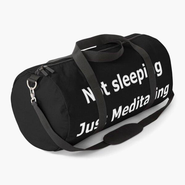 Item preview, Not Sleeping Just Meditating designed and sold by pondemand.
