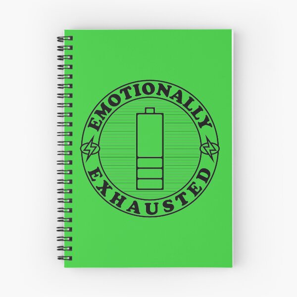 Item preview, Emotionally Exhausted - Mental Health Awareness 2024 designed and sold by DrawingBoard.