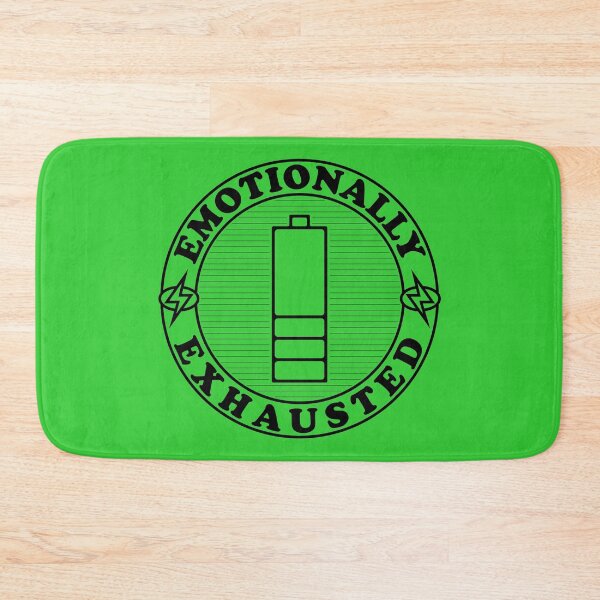 Item preview, Emotionally Exhausted - Mental Health Awareness 2024 designed and sold by DrawingBoard.