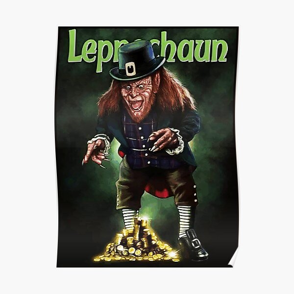 horro film Leprechaun 1993 Poster