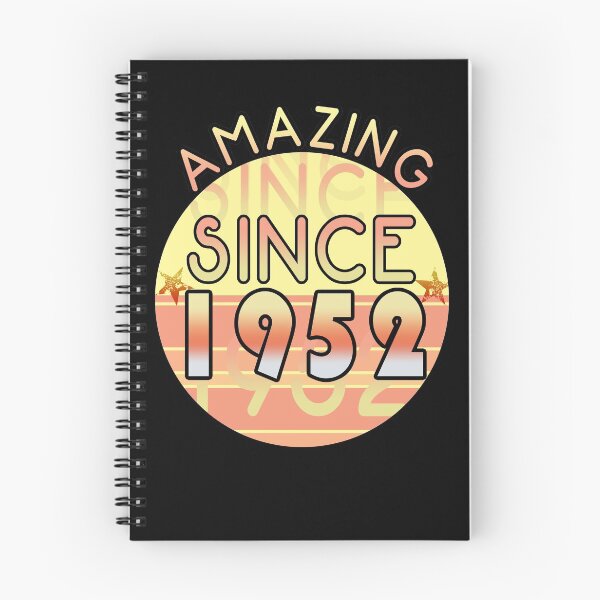 Item preview, Amazing since 1952 // Sunset Birthday Design designed and sold by PGPshop.