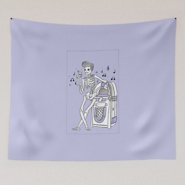 Item preview, Sassy skeleton designed and sold by Liv Arnold.