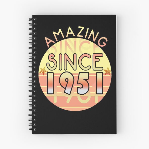 Item preview, Amazing since 1951 // Sunset Birthday Design designed and sold by PGPshop.