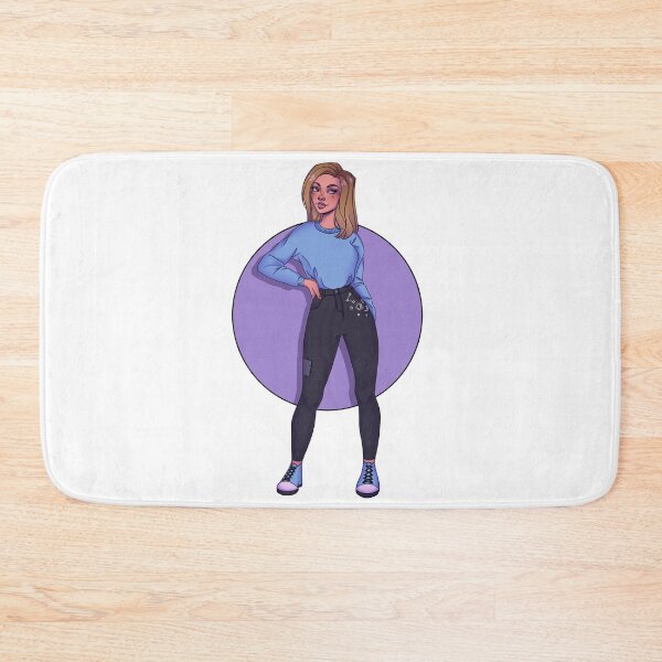 Item preview, Confident fun blue girl designed and sold by cherrysart1.