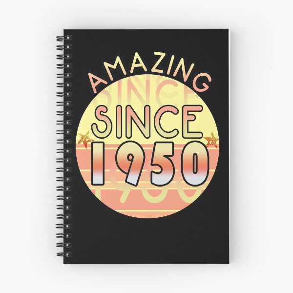 Item preview, Amazing since 1950 // Sunset Birthday Design designed and sold by PGPshop.
