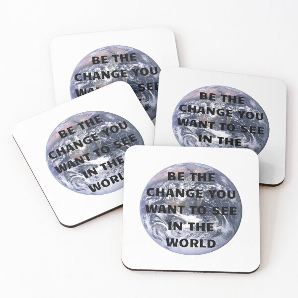 Item preview, Be The Change You Want to See In The World | We Are The Universe designed and sold by AlfaEcho.