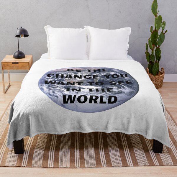 Item preview, Be The Change You Want to See In The World | We Are The Universe designed and sold by AlfaEcho.