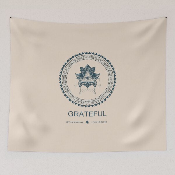 Item preview, GRATEFUL | LET ME RADIATE YOUR HEALING designed and sold by AladdinMktgs.