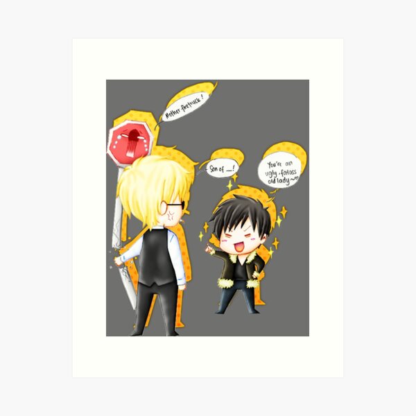 Aperçu de l'œuvre chibi mangka durarara créée et vendue par ratkedomingo.