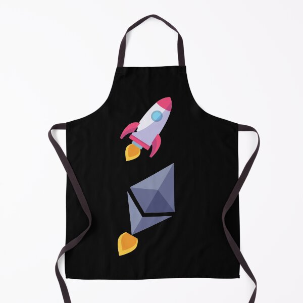 Artikelvorschau, Ethereum zum Mond entworfen und verkauft von Unworldly.
