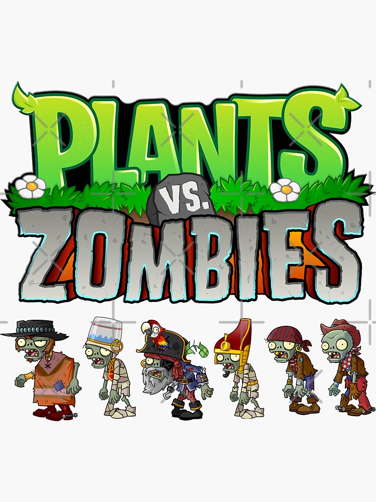 Plants VS Zombies Perfect Gift Sticker for Sale by roslonda