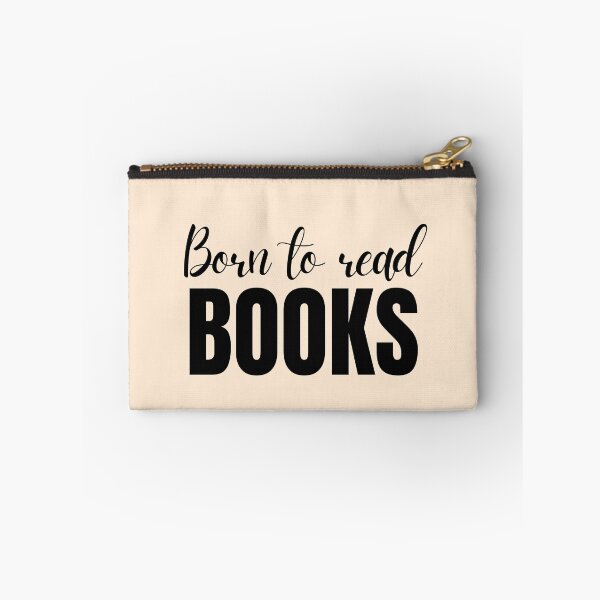 Item preview, Born To Read Books- Minimalist Typography designed and sold by Trisha Banlasan.