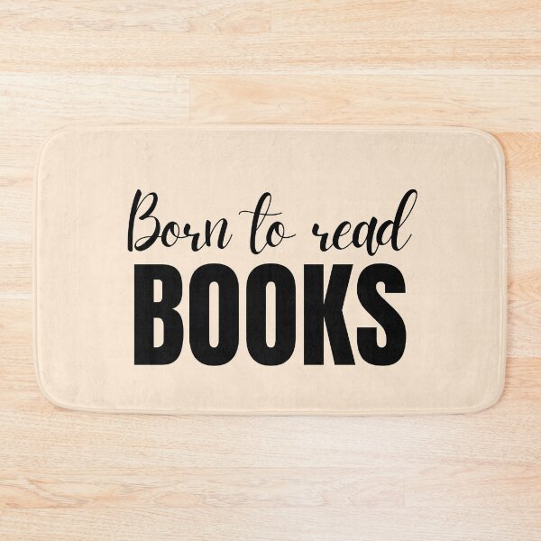 Item preview, Born To Read Books- Minimalist Typography designed and sold by Trisha Banlasan.