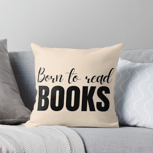 Item preview, Born To Read Books- Minimalist Typography designed and sold by Trisha Banlasan.