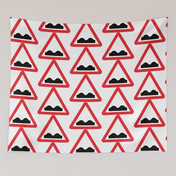 Item preview, UK traffic sign: "Bumps" ahead (TSRGDNO 556) designed and sold by Spyromike.