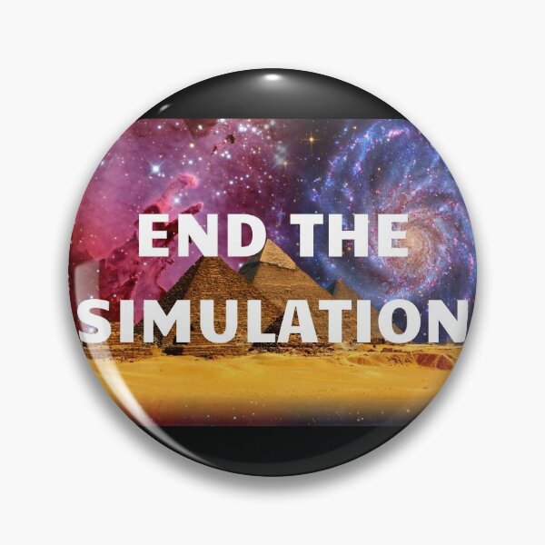 Item preview, End The Simulation | Smart Successful Stoner | We Are The Universe designed and sold by AlfaEcho.