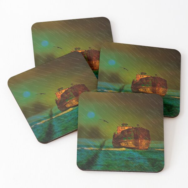 Item preview, Shipwreck On A San Andres Coral Reef designed and sold by alabca.