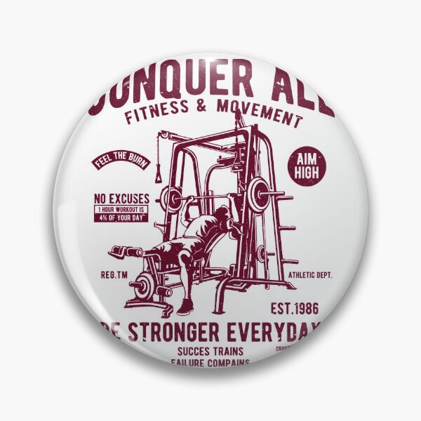 Item preview, Conquer All Fitness and Moviment designed and sold by lunegreiros.