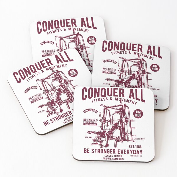 Item preview, Conquer All Fitness and Moviment designed and sold by lunegreiros.