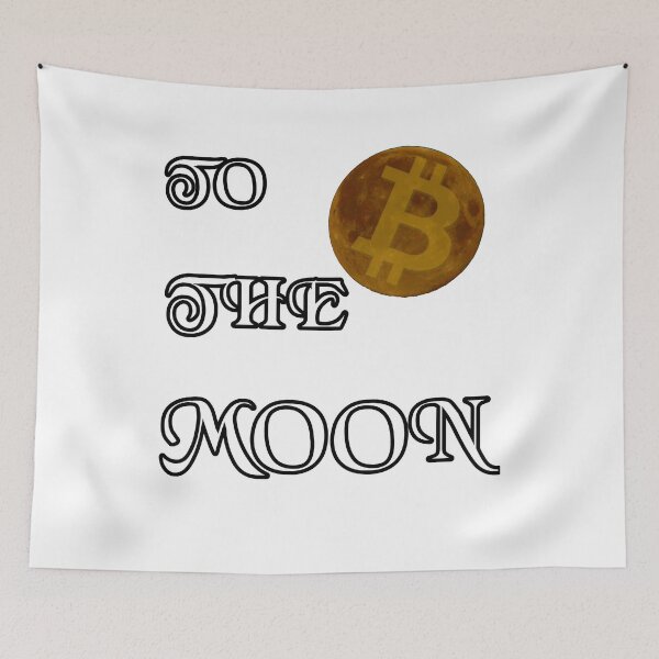 Item preview, Bitcoin To The Moon designed and sold by Brad Chambers.