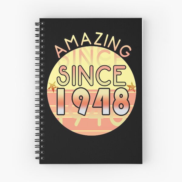 Item preview, Amazing since 1948 // Sunset Birthday Design designed and sold by PGPshop.