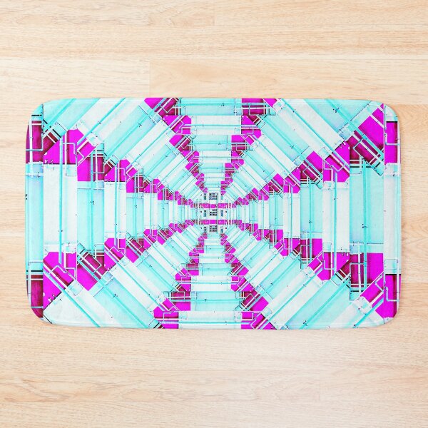 Item preview, Hong Kong Apartment Building Brutalism Glitch Art 002 Spectrum designed and sold by glitchhub.