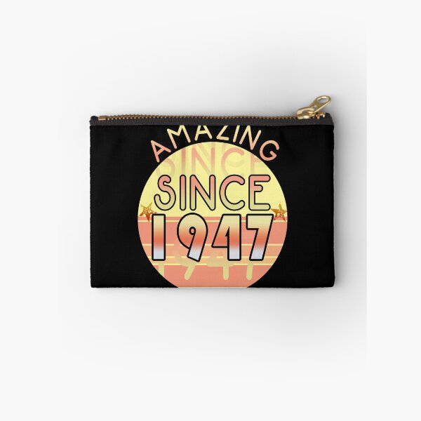 Item preview, Amazing since 1947 // Sunset Birthday Design designed and sold by PGPshop.