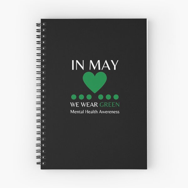 Aperçu de l'œuvre En mai, nous portons une sensibilisation à la santé mentale verte créée et vendue par KaliminaDesigns.