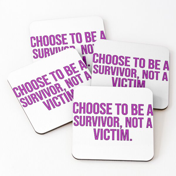 Item preview, Choose To Be A Survivor Not A Victim designed and sold by DonmedPro1.