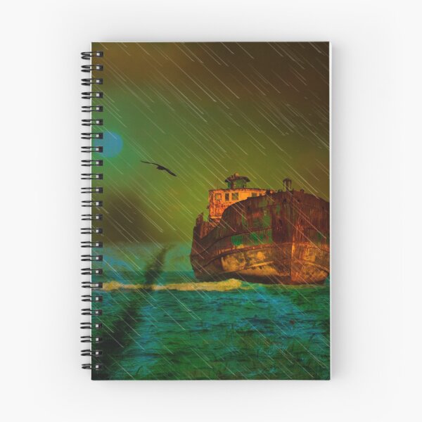 Item preview, Shipwreck On A San Andres Coral Reef designed and sold by alabca.