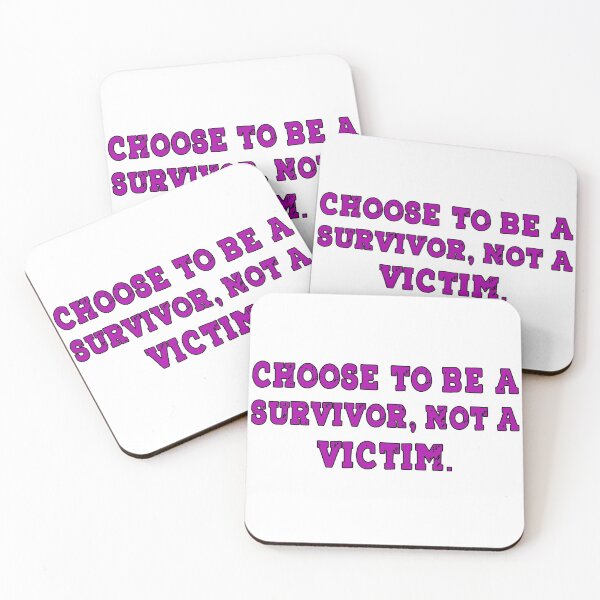 Item preview, Choose To Be A Survivor Not A Victim designed and sold by DonmedPro1.