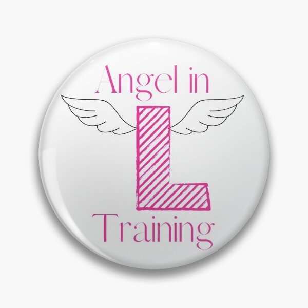 Item preview, Angel In Training Pink L Plate! designed and sold by JAYNE TUNNEY.