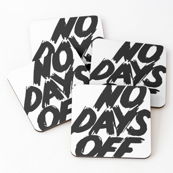 Item preview, NO DAYS OFF designed and sold by MandarenaMerch.