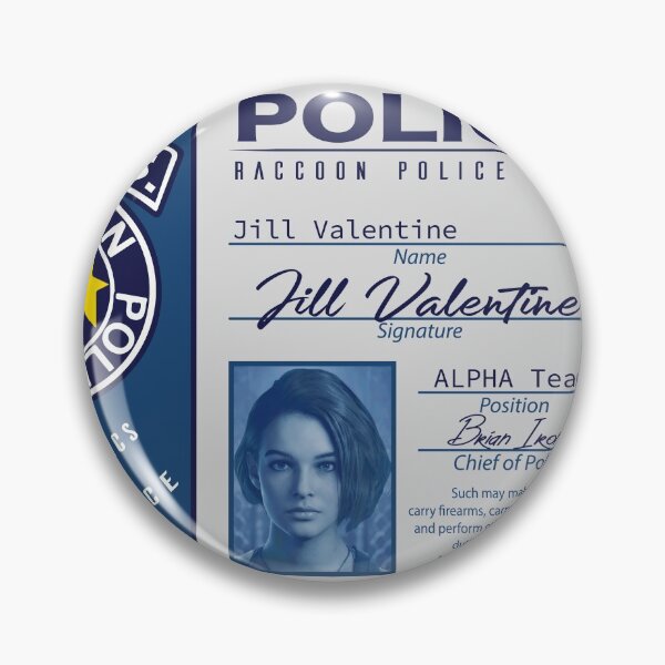 Item preview, Jill Valentine - S.T.A.R.S. card designed and sold by Mikespiritz.