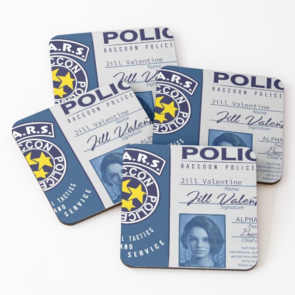Item preview, Jill Valentine - S.T.A.R.S. card designed and sold by Mikespiritz.