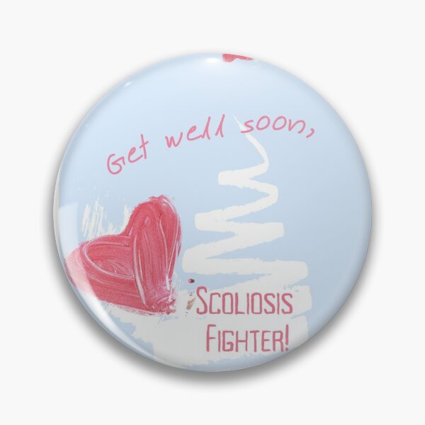 Item preview, Get Well Soon Scoliosis Fighter Greeting Card designed and sold by hopescoliosis.