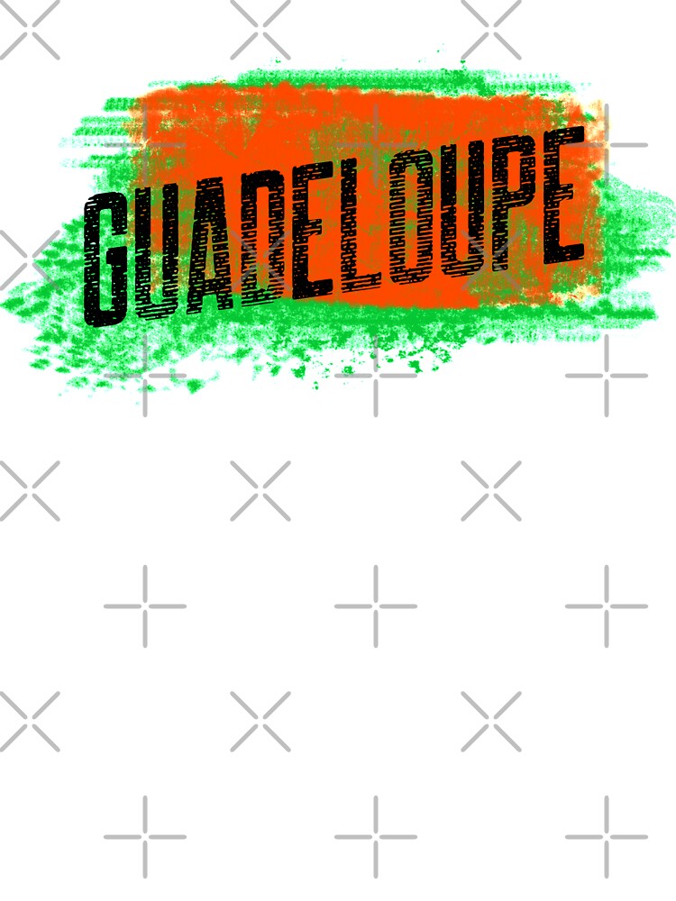 Guadeloupe map colored flag Gwada Sticker by Idem97
