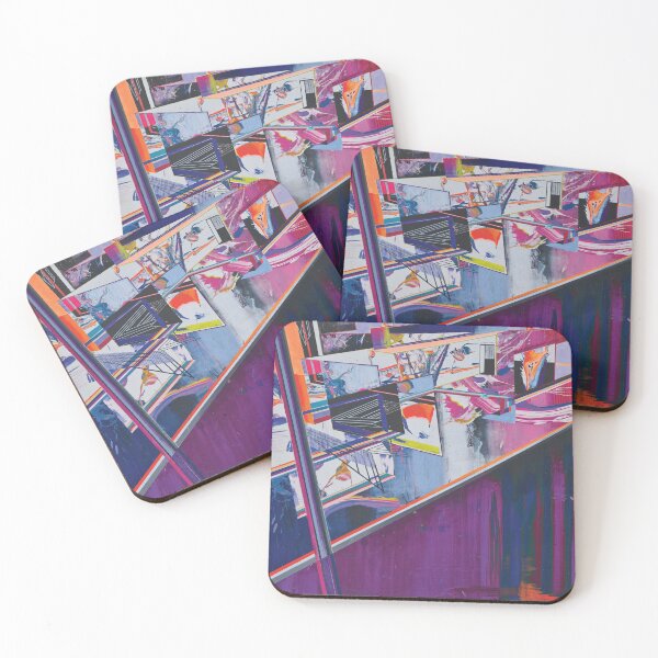 Item preview, Purple Cyberpunk Neon Street Art designed and sold by Kacixart.