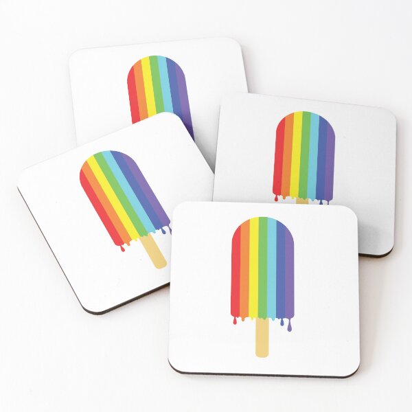 Artikelvorschau, Regenbogen Homosexuell Lesben Eis LGBTQ Bisexual Pride Eis entworfen und verkauft von maipadpro.