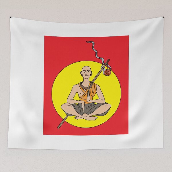 Item preview, Monk Master Meditation Hindu designed and sold by flofin.